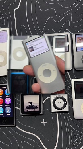 iPod Nano Generations Collection Showcase