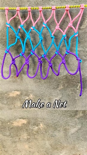 Fishingknot-Castnet-Netball Making #knotwork #ropeknot #fishingnet
