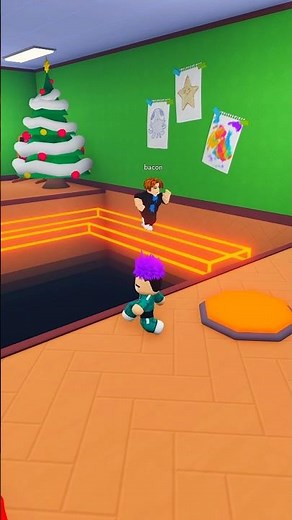 Thanos got revenge on bacon in Teamwork Puzzles Obby #roblox #shorts