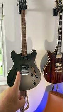 2 Great Ibanez Semi hollow body Guitars , The AM and AS Models