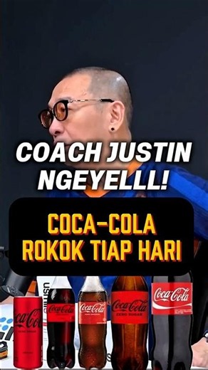 40 Tahun Minum Coca Cola Dan Rokok, Masih Sehar Aja Coach Justin!