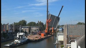 Dutch crane collapse in Alphen aan den Rijn leaves 20 injured Learn more: http://bbc.in/1KMwQer | BBC News