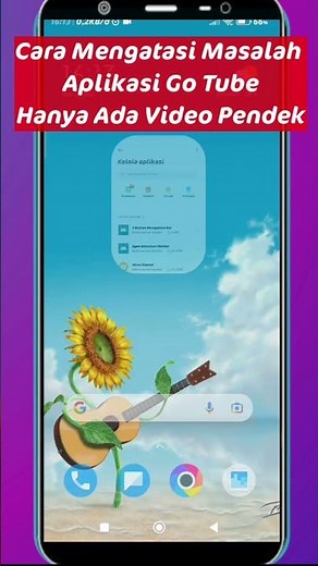 Cara Mengatasi Masalah Pada Aplikasi Go Tube Hanya Ada Video Pendek