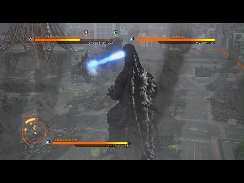 Godzilla PS5 Online Battles: Godzilla vs Godzilla 2014 vs Godzilla 1964