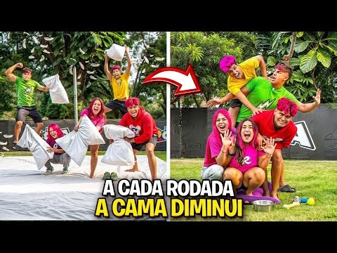 QUEM PASSAR MAIS TEMPO NO SEU ELEMENTO, VENCE! *Desafio da forma