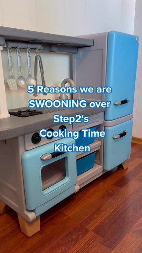 4.5K views · 19 reactions | Are you thinking about elevating pretend play with our new Cooking Time Kitchen? Here are five reasons why Home on Hazel Ridge - Motherhood, Personal Growth & Budget Finds and her daughter love theirs!  Available in our link in bio! #step2 #pretendplay #playkitchen #kidskitchen #indoortoys #holidaytoys #littlechefs | Step2 | Facebook