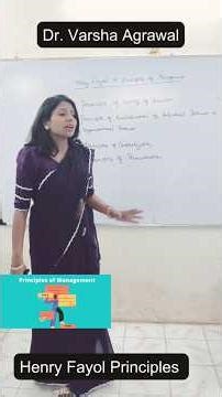 14 principles of management #teaching