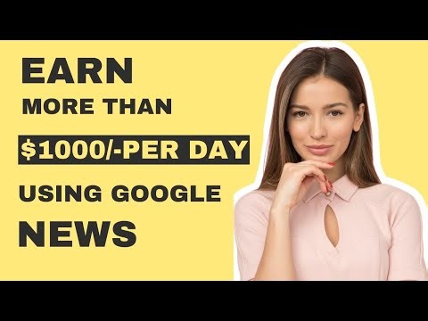 Earn more than $1000 Per day using google news || COPY PASTE METHOD