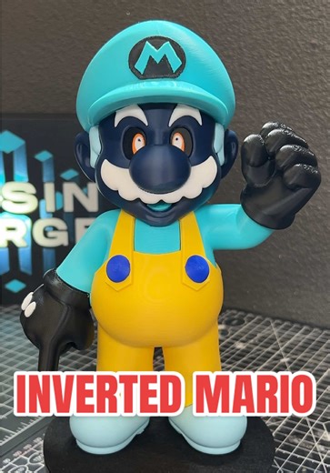 Awesome Inverted Mario 3D Print Results