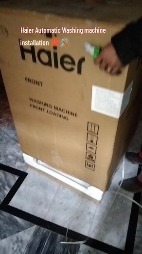 Haier Automatic Washing Machine Installation Guide