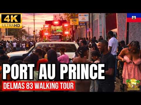 4K Port-au-Prince Haiti Walking Tour | Delmas 83