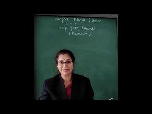 Class 3, Moral Science, Chapter 7, Revision Test by Komal Makar