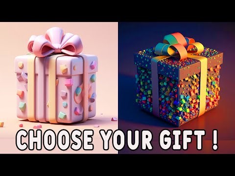 Choose your gift box 💝🎁 2 Gift Box Challenge