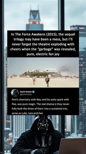 The Force Awakens (2015) Theatre Eruption When Millennium Falcon Reveals