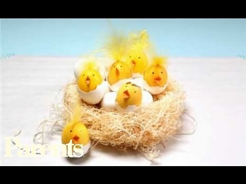 How to Make Chick Easter Eggs | Parents