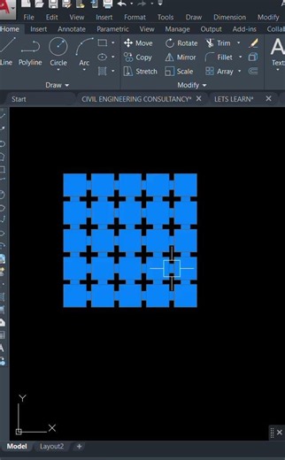 create foundry Line In AutoCAD #fyp #foryou #youtubeshorts #youtube #share #like #subscribe