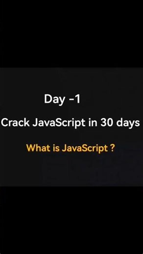 Learn JavaScript from Scratch | Day 1/30 - Introduction to JavaScript 🚀