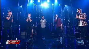 One Direction performing 'Night Changes' on "A Current Affair"
