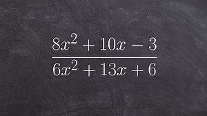 Simplify a rational expression
