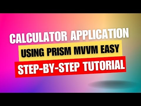 WPF Calculator App Tutorial using Prism MVVM | Step-by-Step Guide