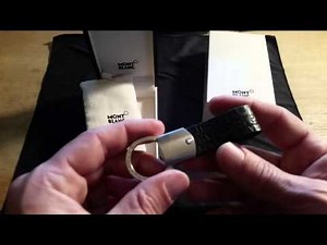 Montblanc Contemporary Collection Key Ring Overview