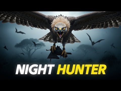 Crowned Eagle vs Bats | Africa’s Silent Night Hunter