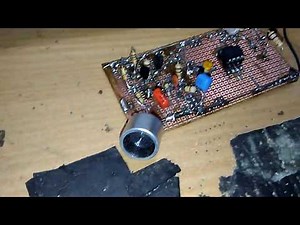 UltraSonic transmitter receiver homemade
