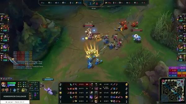 Heimerdinger Support vs Poppy - NA Grandmaster Patch 25.17