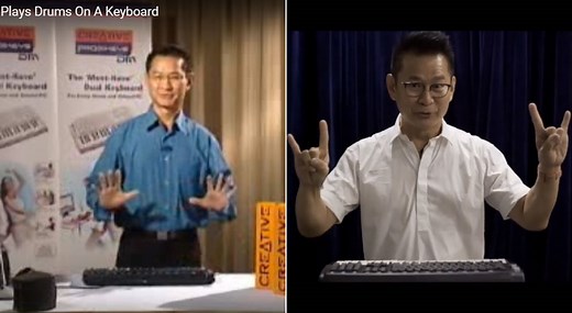 Legendary flawless S'porean keyboard drummer shares how viral 2001 video started