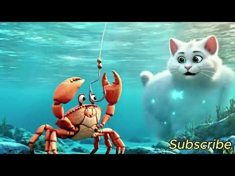 Cinematic Muscular White Cat Fishing Adventure — Saint Martin Island Comedy #MuscularWhiteCat #viral