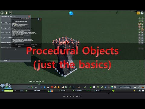 Cities: Skylines Tutorials - Procedural Objects pt. 1 (Just the basics)