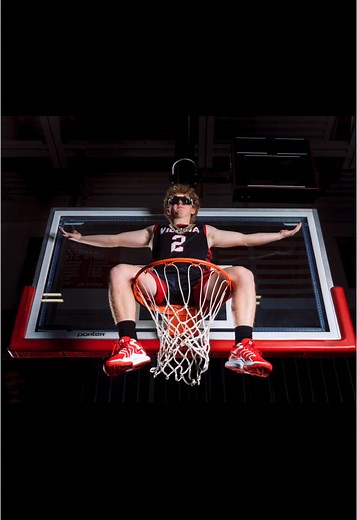 Achieving the Perfect Basketball Rim Shot