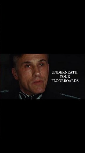 Hans Landa The Most Terrifying Villain 😈🔥 | Inglourious Basterds (2009) | Short Video