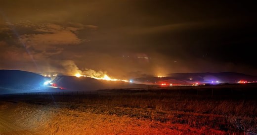 Two Nebraska villages evacuated as new wildfires ignite in Grant County