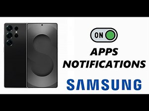 How To Enable / Disable App Notifications On Samsung Galaxy Phone