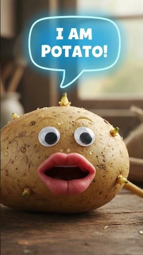 I Am Potato 🥔😂 | Funny AI Potato Talking #Shorts