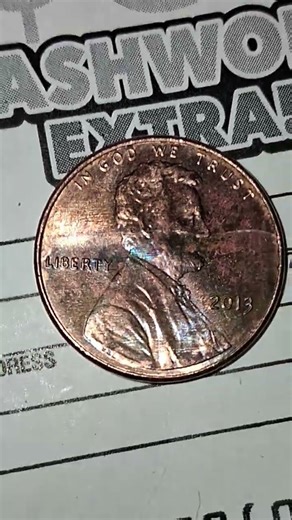 New penny mint error 2013 that die crack subscribe thumbs up , share like if your collection