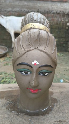 Hanuman ji mitti murti making/Hanuman idol making/Hanuman clay making#shortsfeed #shortsvideo