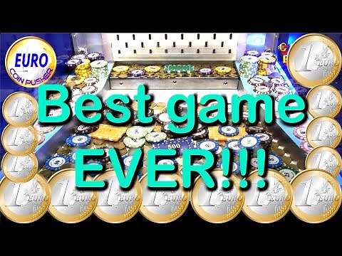 Wow! what a game!! Trickshots made my day!! - Euro Coin Pusher Episode 399
