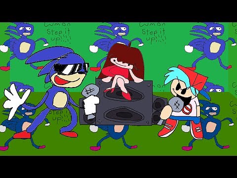 FNF vs Sanic - NoScope (Full Combo)(Youtube Poop / YTP Invasion v2/Sonic)