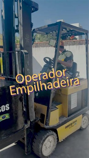 Curso de empilhadeira Tiglésio Empresa Bild Construtora