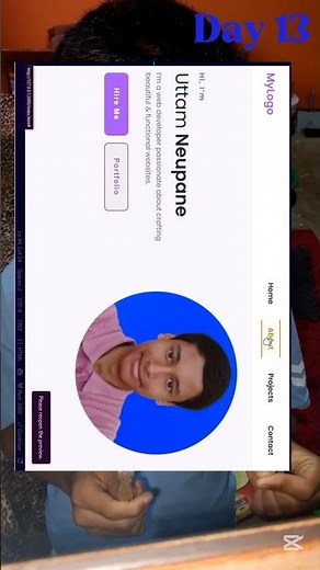Beginner Web Developer Portfolio | HTML & CSS Project