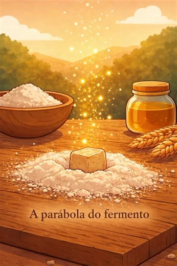 O que Jesus quis dizer com o fermento? Isso vai mudar sua forma de ver o Reino #Fé