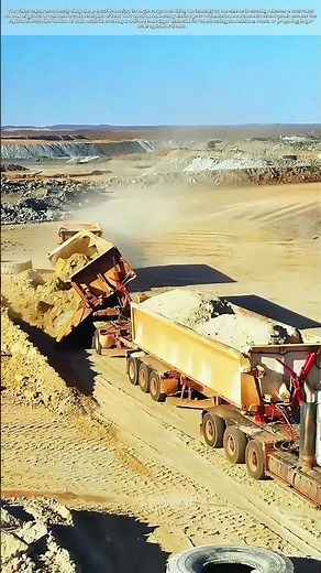 Dumping on the Move: The Side-Tipping Truck That Builds Landscapes