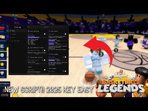 Basketball legends New Script!! | Key easy | Roblox