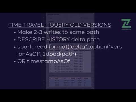 16 DELTA LAKE DEEP DIVE – TIME TRAVEL + OPTIMIZATION