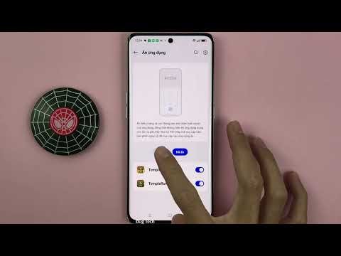 Cách tắt và thay đổi mật khẩu ẩn ứng dụng OPPO Reno8 T 5G Android 14