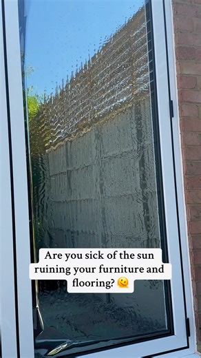 Prevent the sun from damaging your home by having any of our reflective film’s installed which will give you 99% UV protection, preventing the sun from ruining your carpets, furniture, curtains and bank balance 😌#windowfilm #windowtint | Solar Control