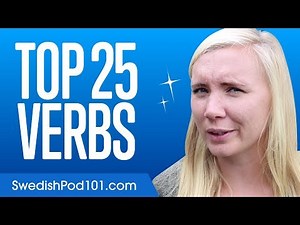 Top 25 Swedish Verbs