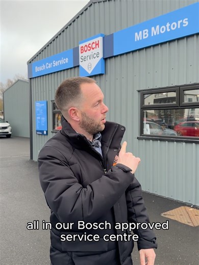‼️ Got an MOT coming up? 🟠 Book in with MB Motors — a Bosch Approved Service Centre delivering trusted, high-standard vehicle checks in Ballymena. 👍 Drive in prepared, drive away confident. #motcheck #boschapprovedservice #mbmotorsni #ballymena